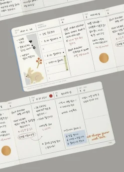Flat Semi Year Weekly Pocket Scheduler