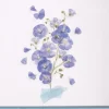 Flax Pressed Flower Sticker