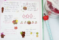 Flower Bear Deco Sticker