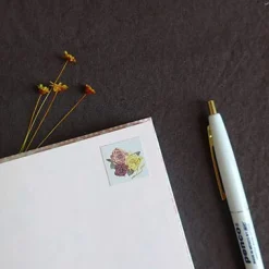 Flower Cotton Deco Sticker