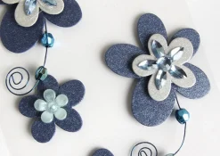 Flower Themed 3D Deco Sticker v1