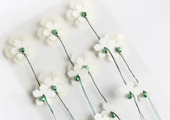 Flower Themed 3D Deco Sticker v2