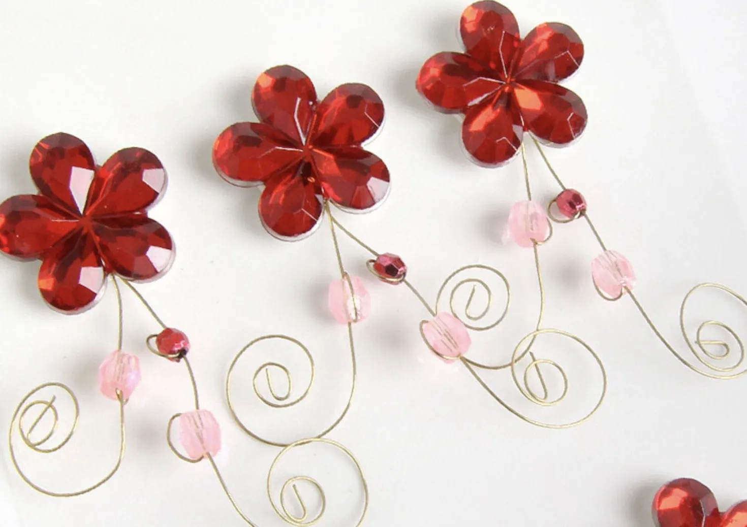 Flower Themed 3D Deco Sticker v3