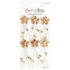 Flower Themed 3D Deco Sticker v3