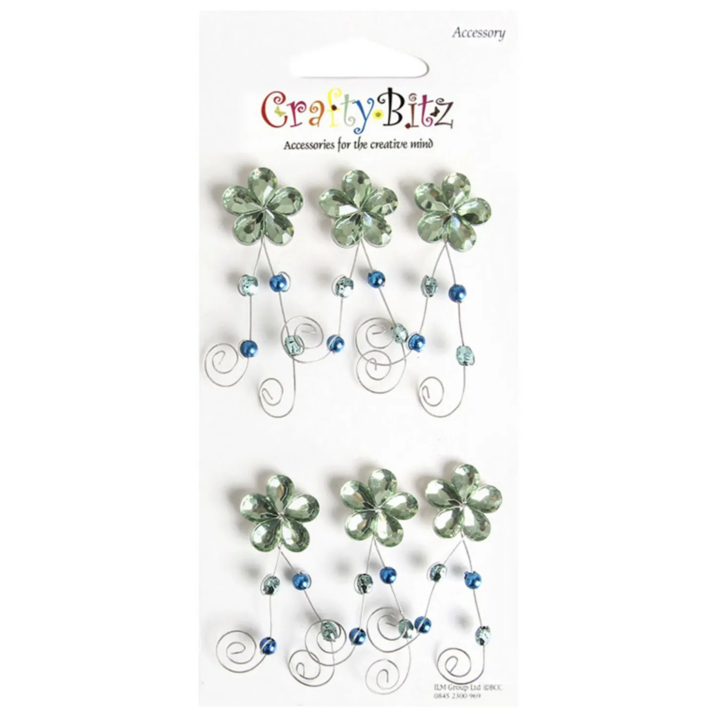 Flower Themed 3D Deco Sticker v3