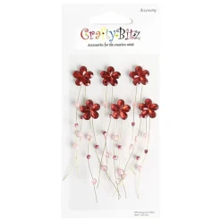 Flower Themed 3D Deco Sticker v3