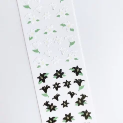 Flower Wave Slim Sticker