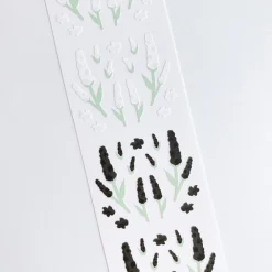 Flower Wave Slim Sticker
