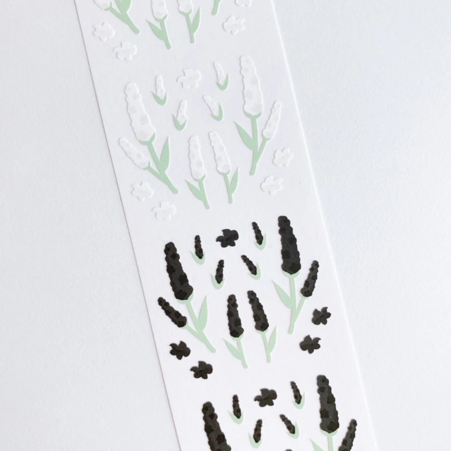 Flower Wave Slim Sticker