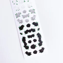 Flower Wave Slim Sticker