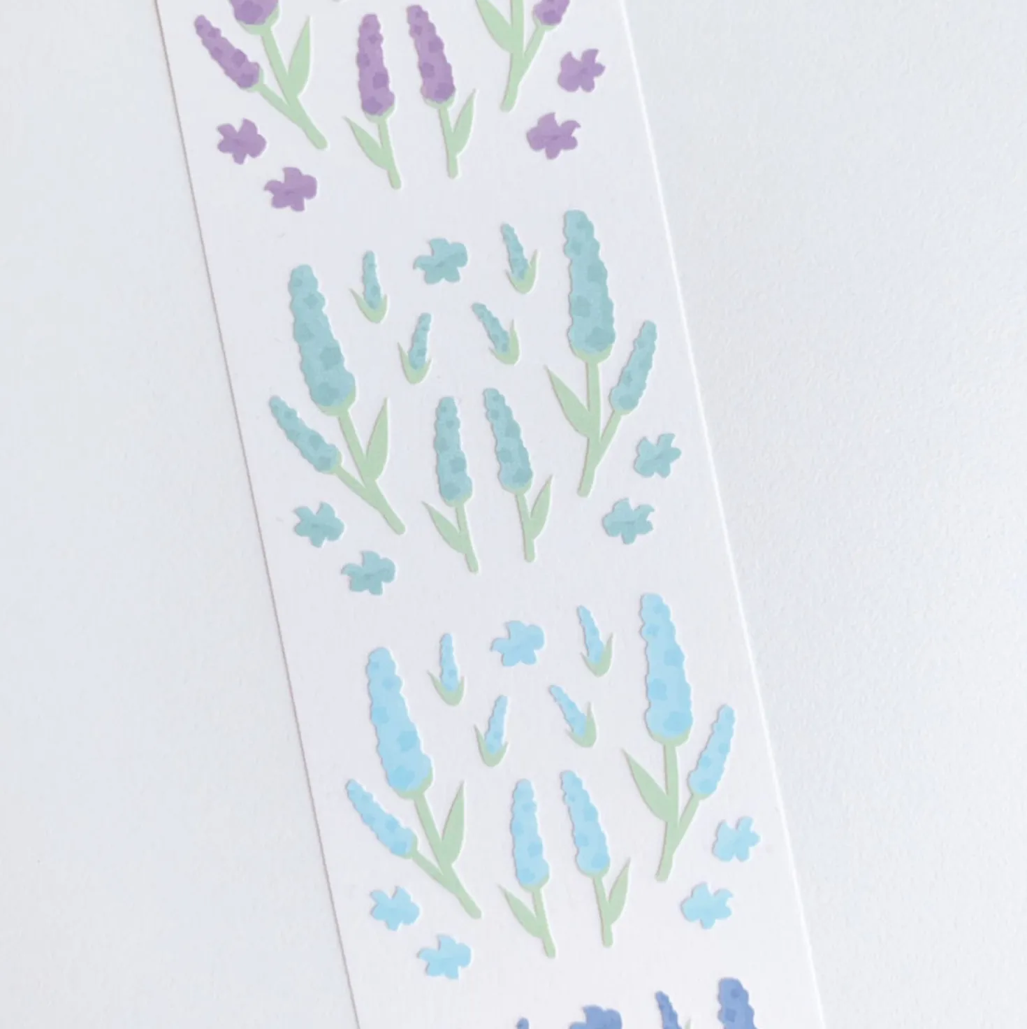 Flower Wave Slim Sticker