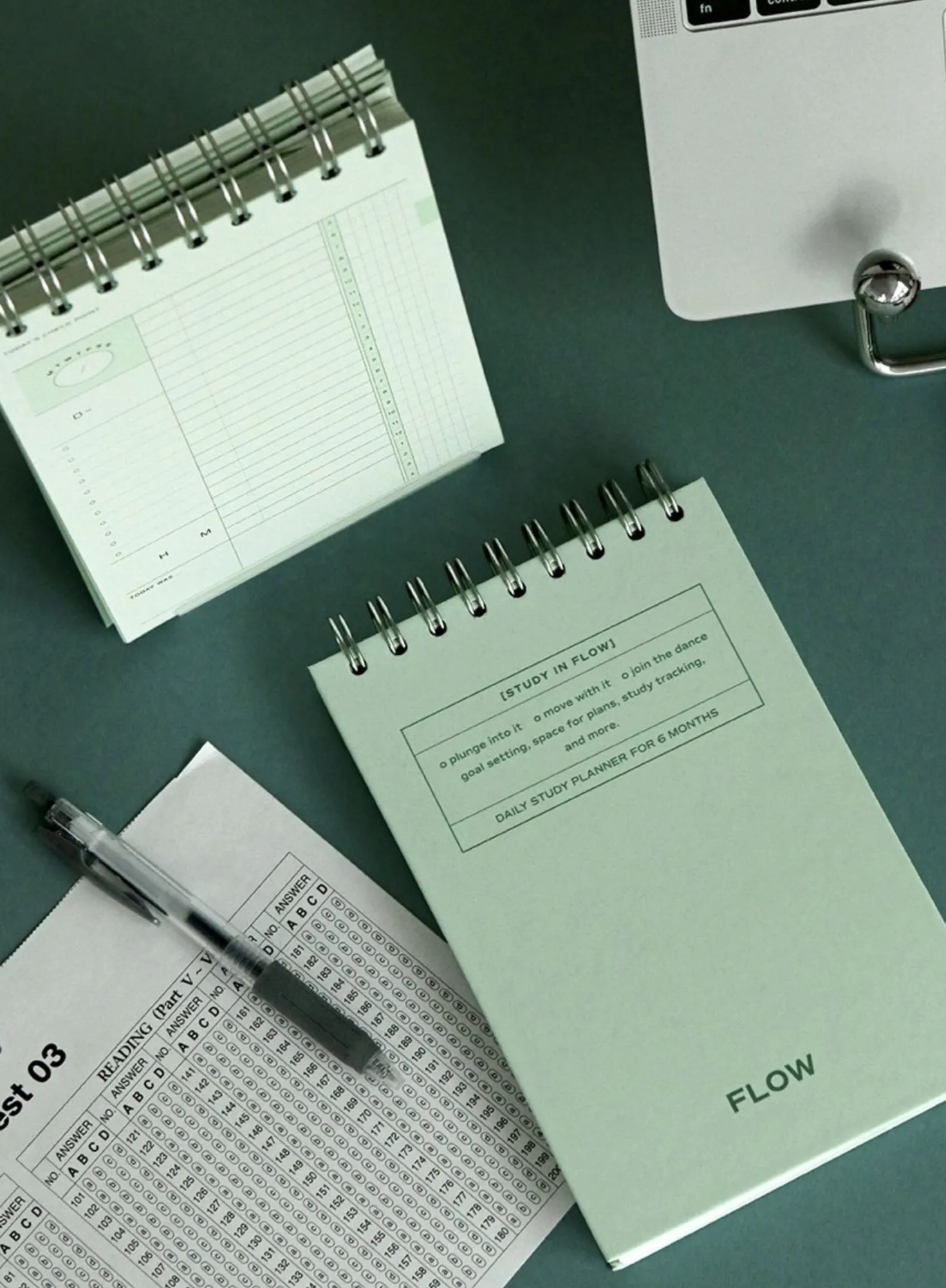 Flow Spiral Standing Study Planner