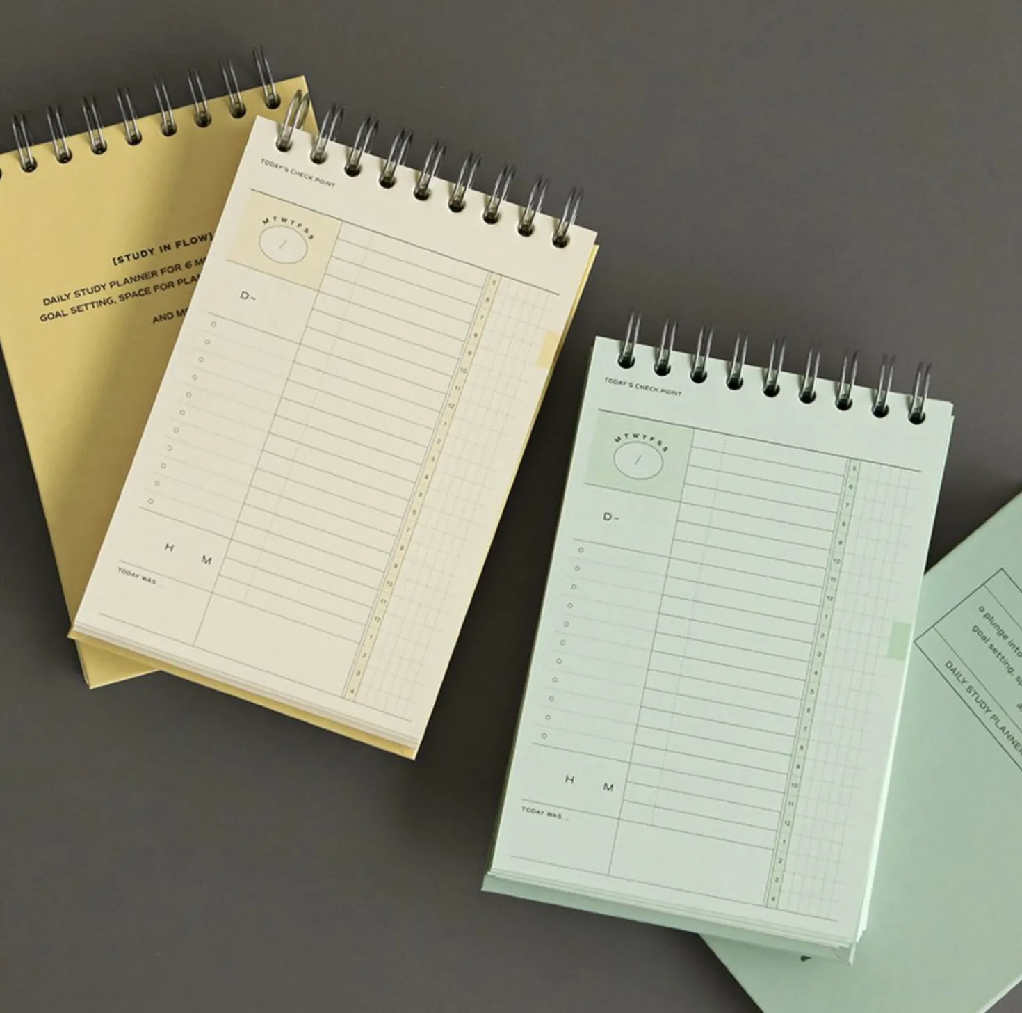 Flow Spiral Standing Study Planner