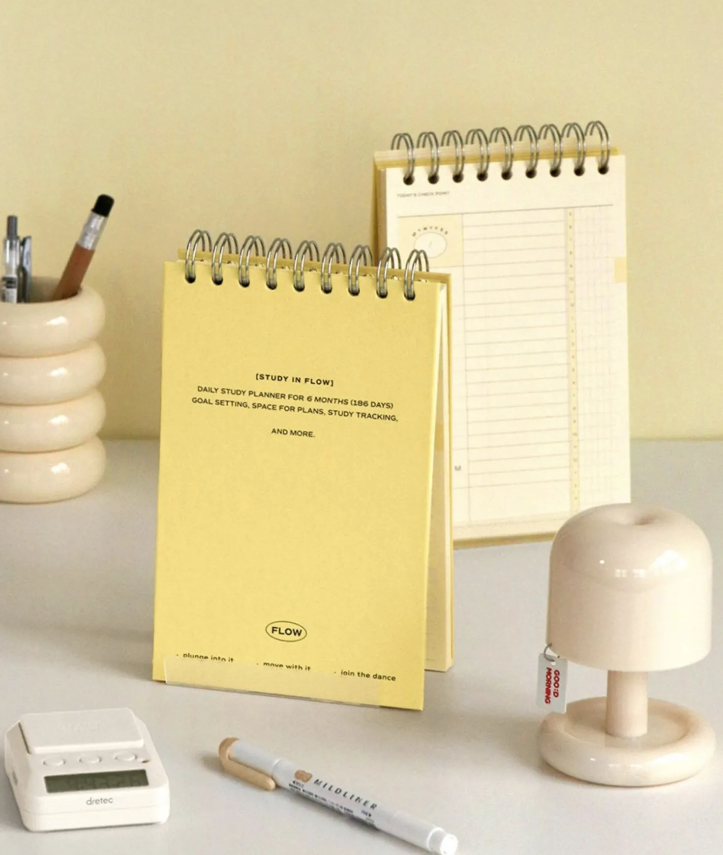 Flow Spiral Standing Study Planner