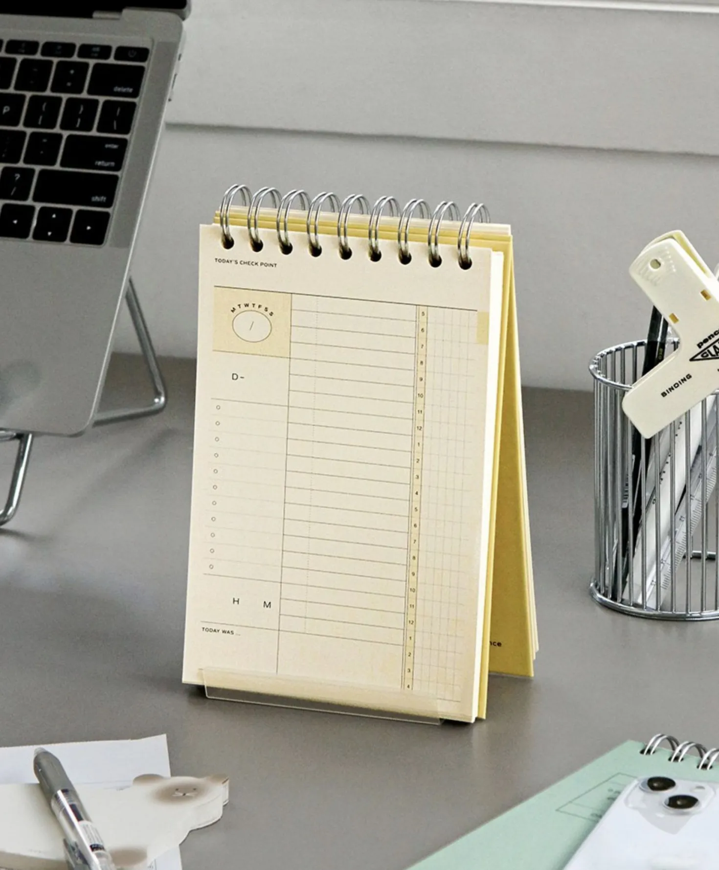 Flow Spiral Standing Study Planner