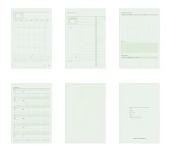 Flow Spiral Standing Study Planner