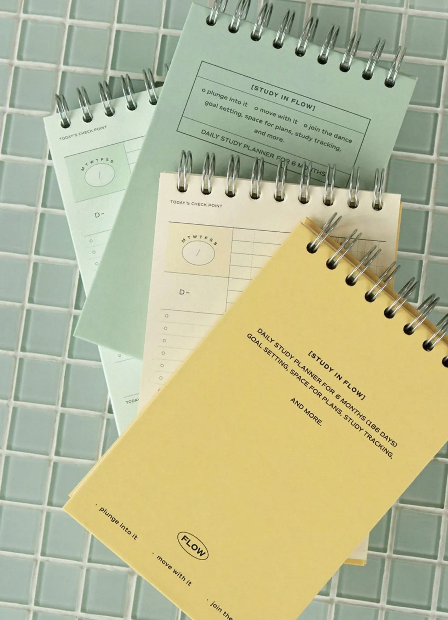 Flow Spiral Standing Study Planner