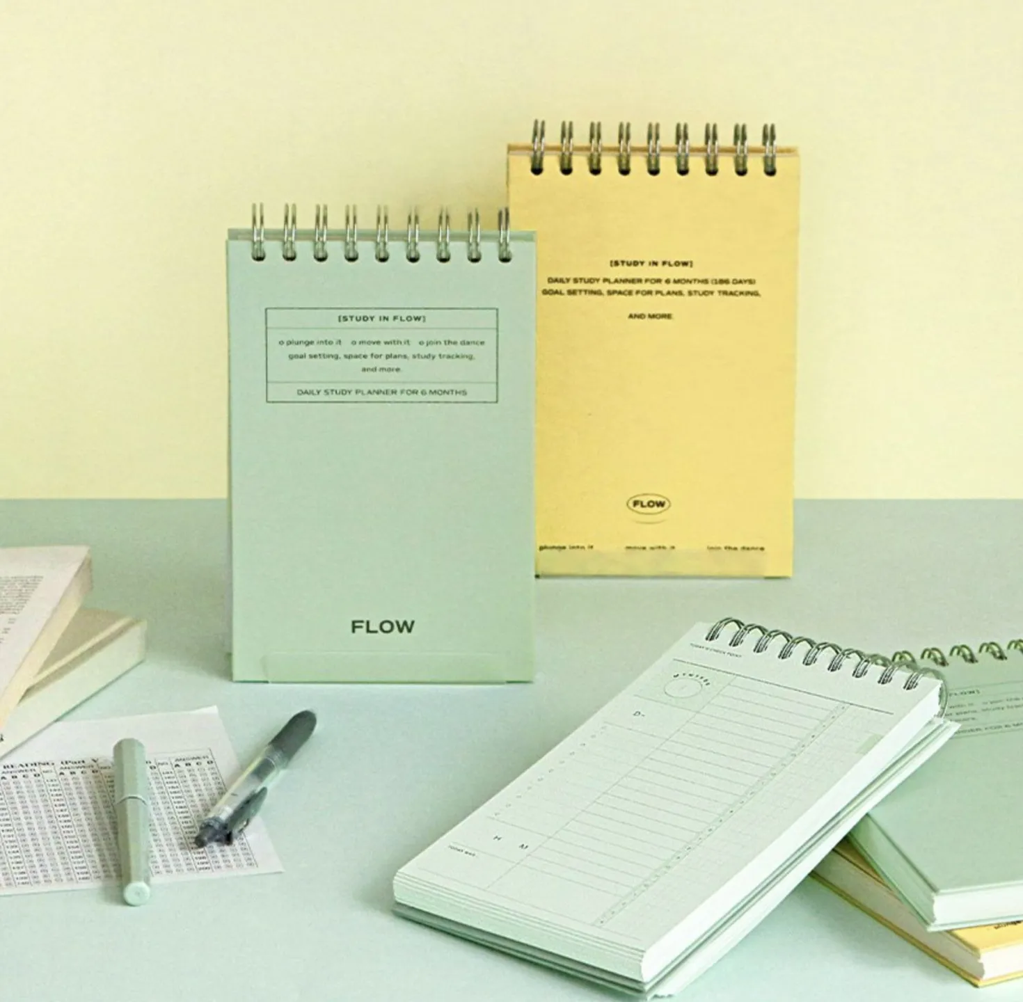 Flow Spiral Standing Study Planner