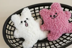 Fluffy Bear Key Ring