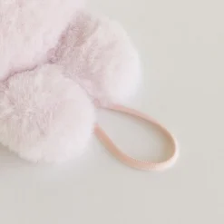 Fluffy Bunny Key Ring