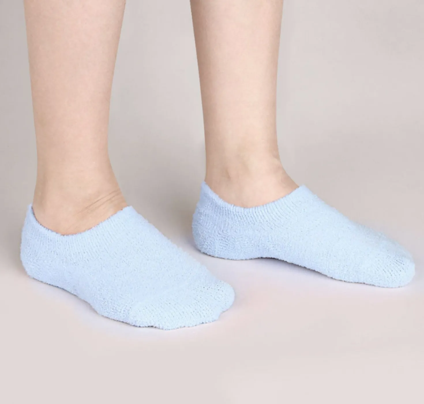 Fluffy No Show Women Socks