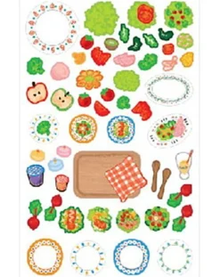 Food Puffy Deco Sticker