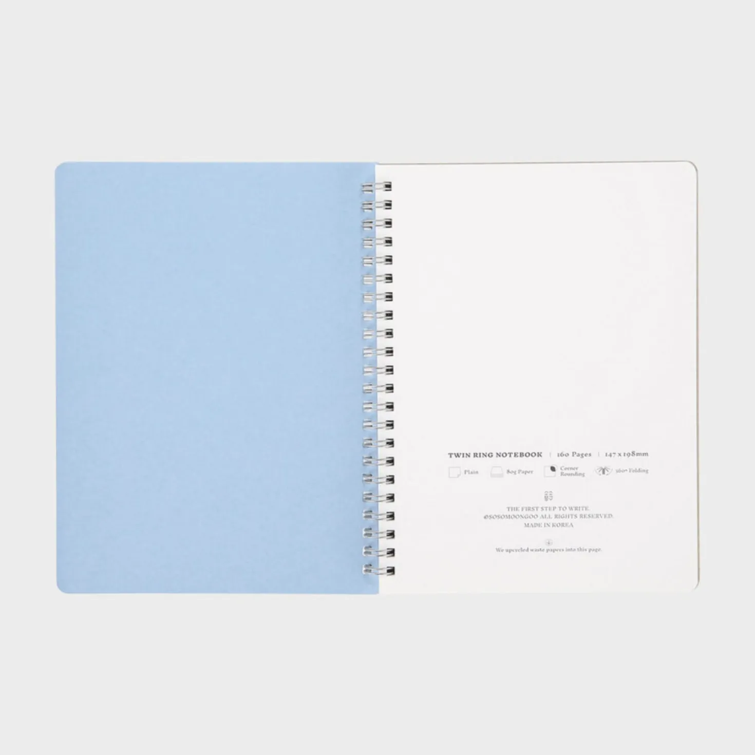 Foundation Upcycled Plain Notebook