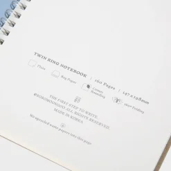 Foundation Upcycled Plain Notebook