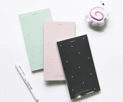 Fountain Friendly Zip Grid Notebook