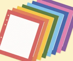 Frame Grid 6 Ring A6 Wide Note Refill