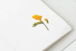 Freesia Pressed Flower Sticker