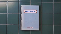 French Blue Drawing Notebook