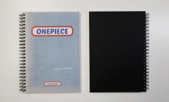 French Blue Drawing Notebook