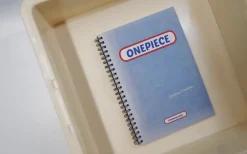 French Blue Drawing Notebook