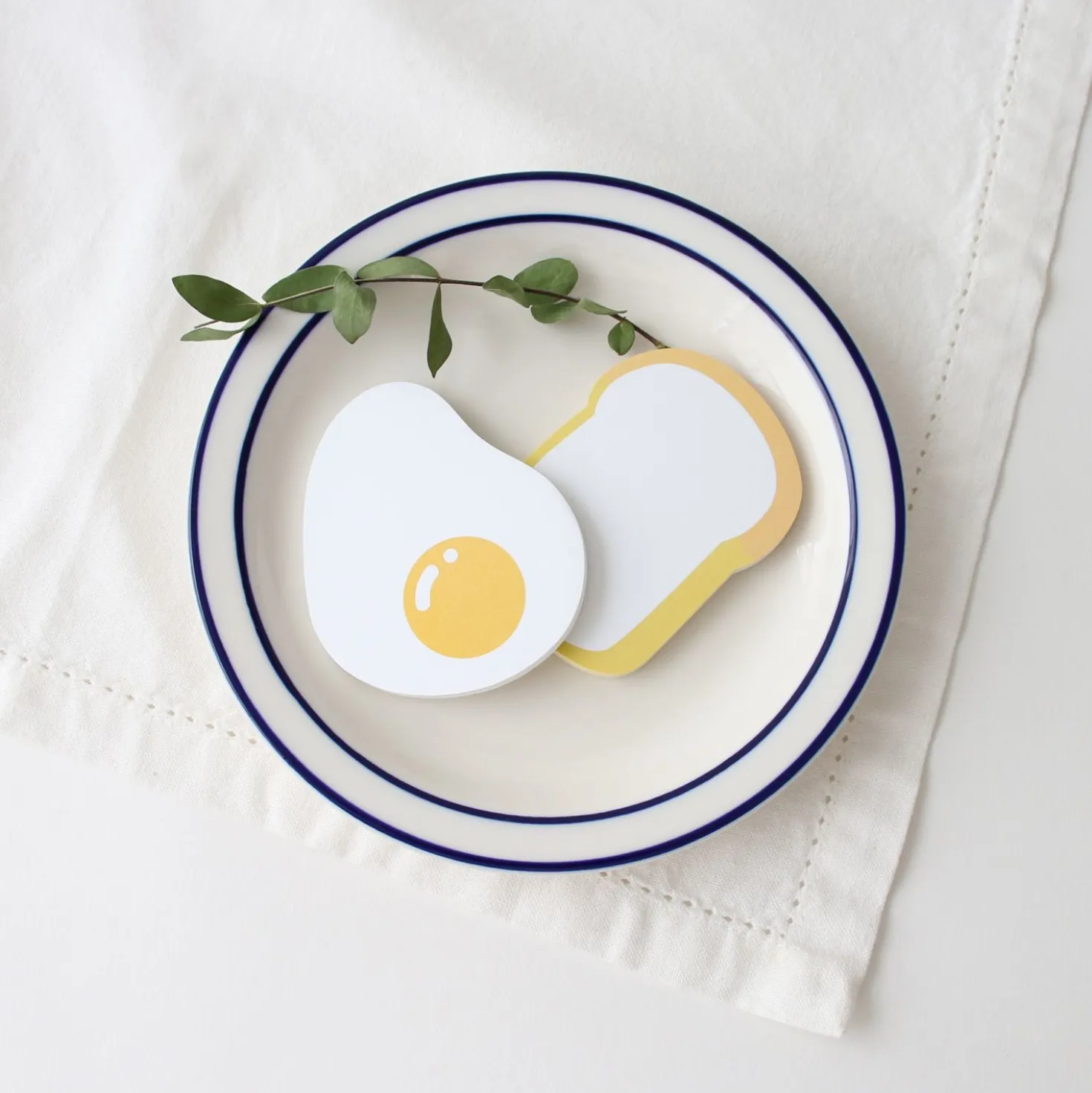 Fried Egg & Toast Sticky Note
