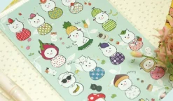 Fruit Cat Deco Sticker