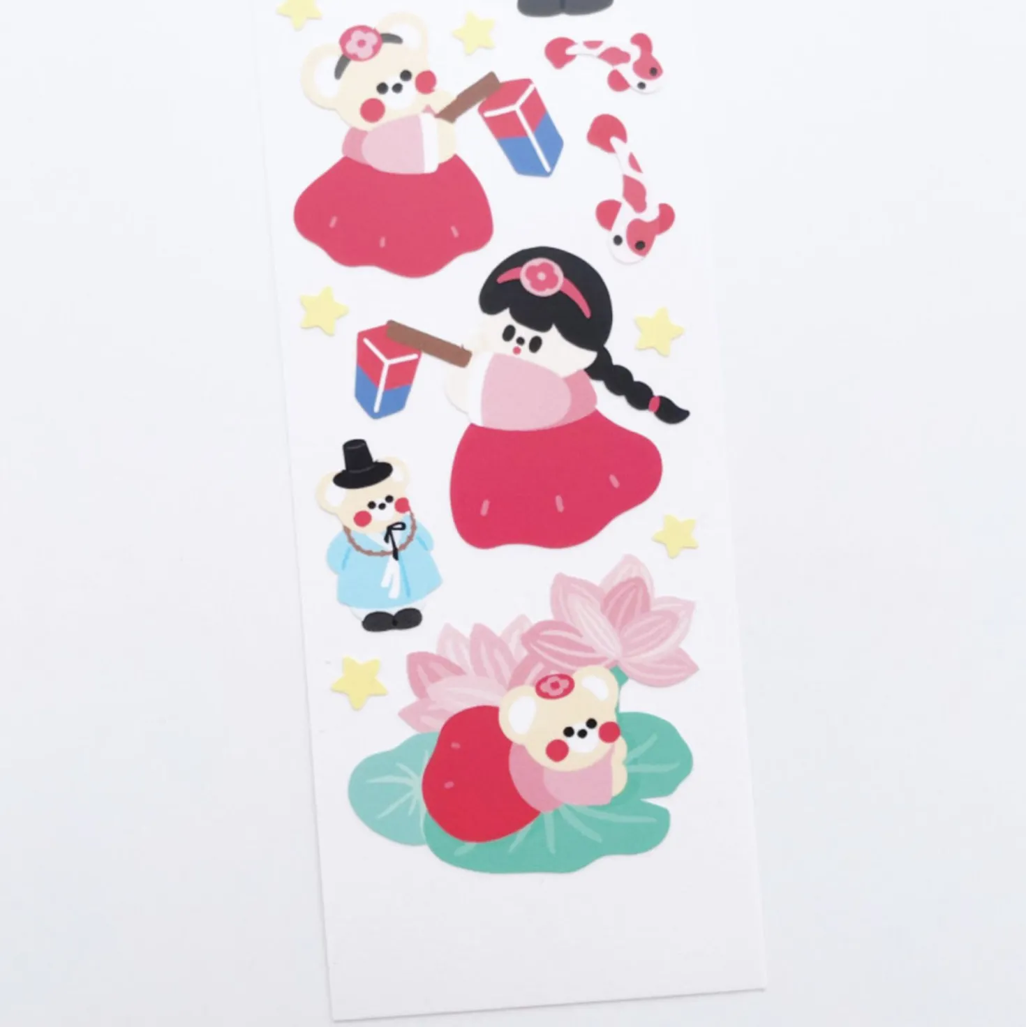 Full Moon & Pond Slim Sticker