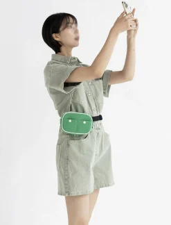 Fun Button Sling Bag