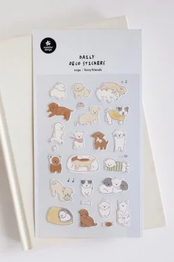 Furry Friends Deco Sticker