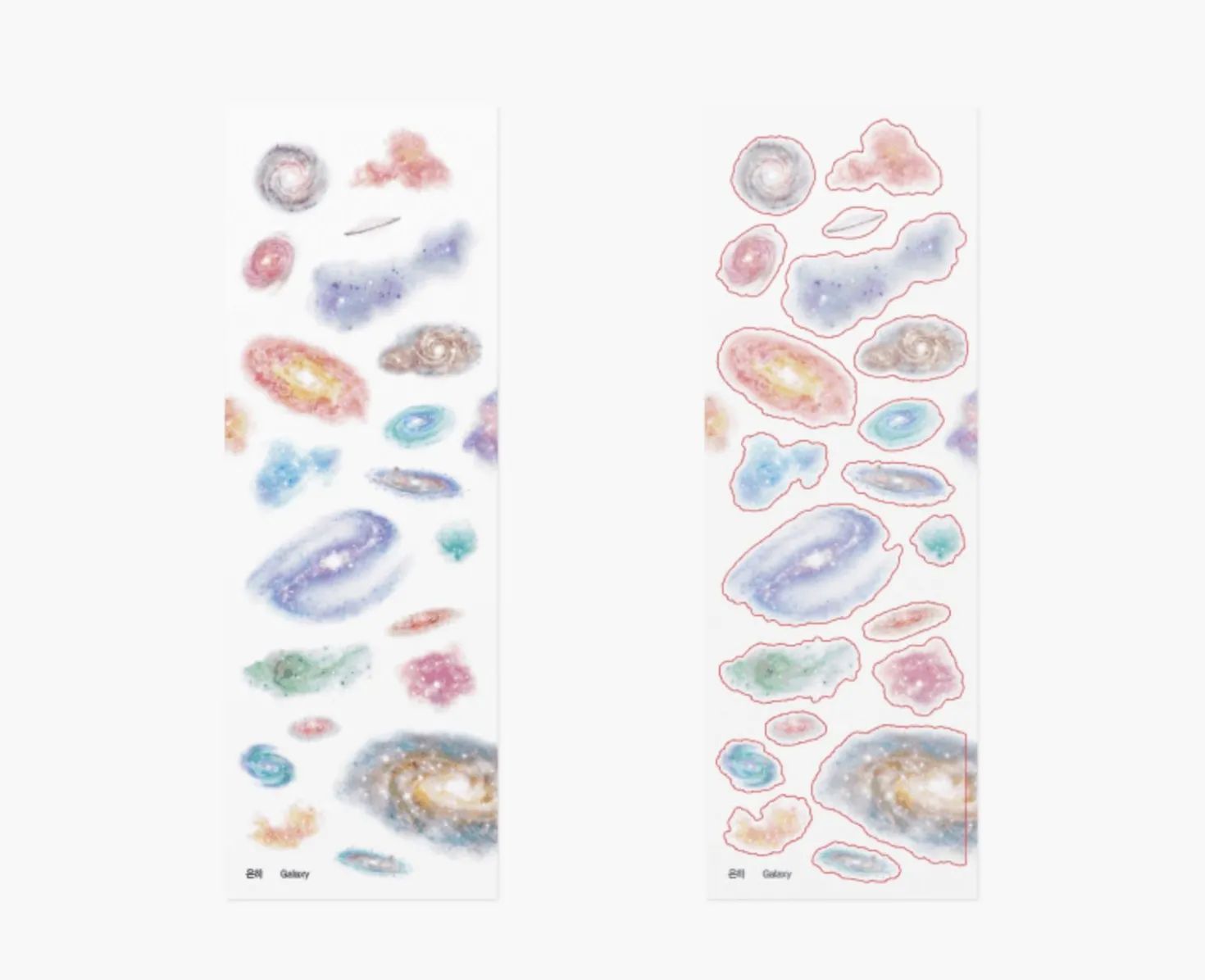 Galaxy Nature Sticker