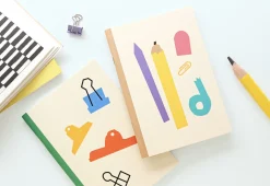 Garden Illustration Plain Notebook