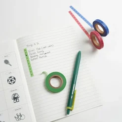 Geometric Shapes Slim Masking Tape