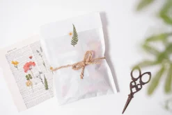 Geranium Pressed Flower Sticker