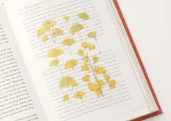Ginkgo Pressed Flower Sticker