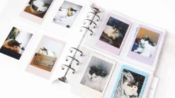 Glitter 6 Ring A6 Wide Card Pocket Refill