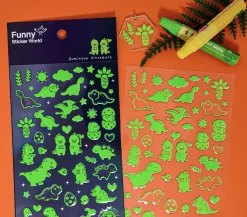 Glow in the Dark Dinosaur Sticker