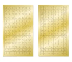 Gold Deco Sticker