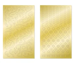 Gold Deco Sticker