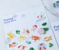 Goldfish Epoxy Sticker