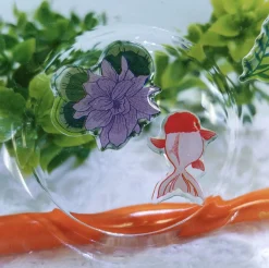 Goldfish Epoxy Sticker